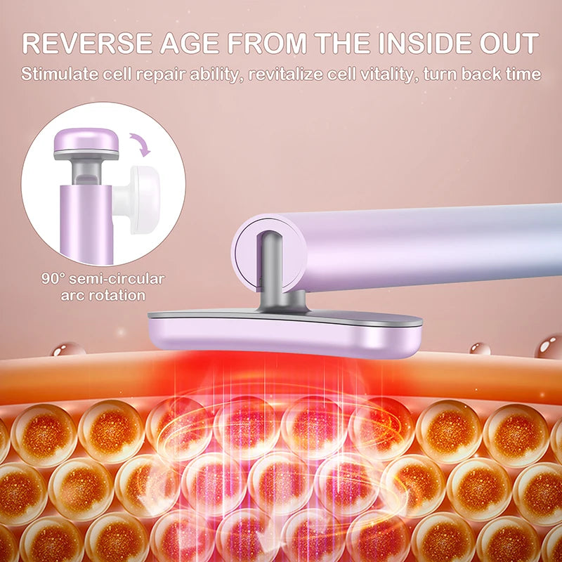 LED Red Light Therapy Facial Massage Tool